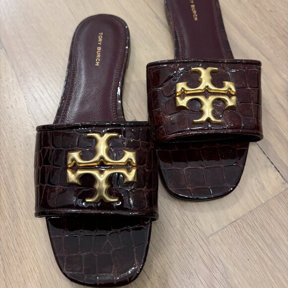 Tory Burch Eleanor Slides - Picture 1 of 8